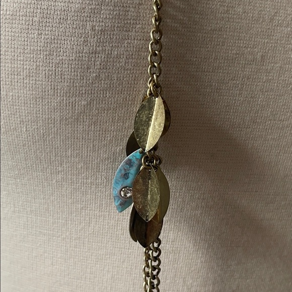 Laurel Spring Gold Colored adjustable 44” Necklace - Picture 5 of 9